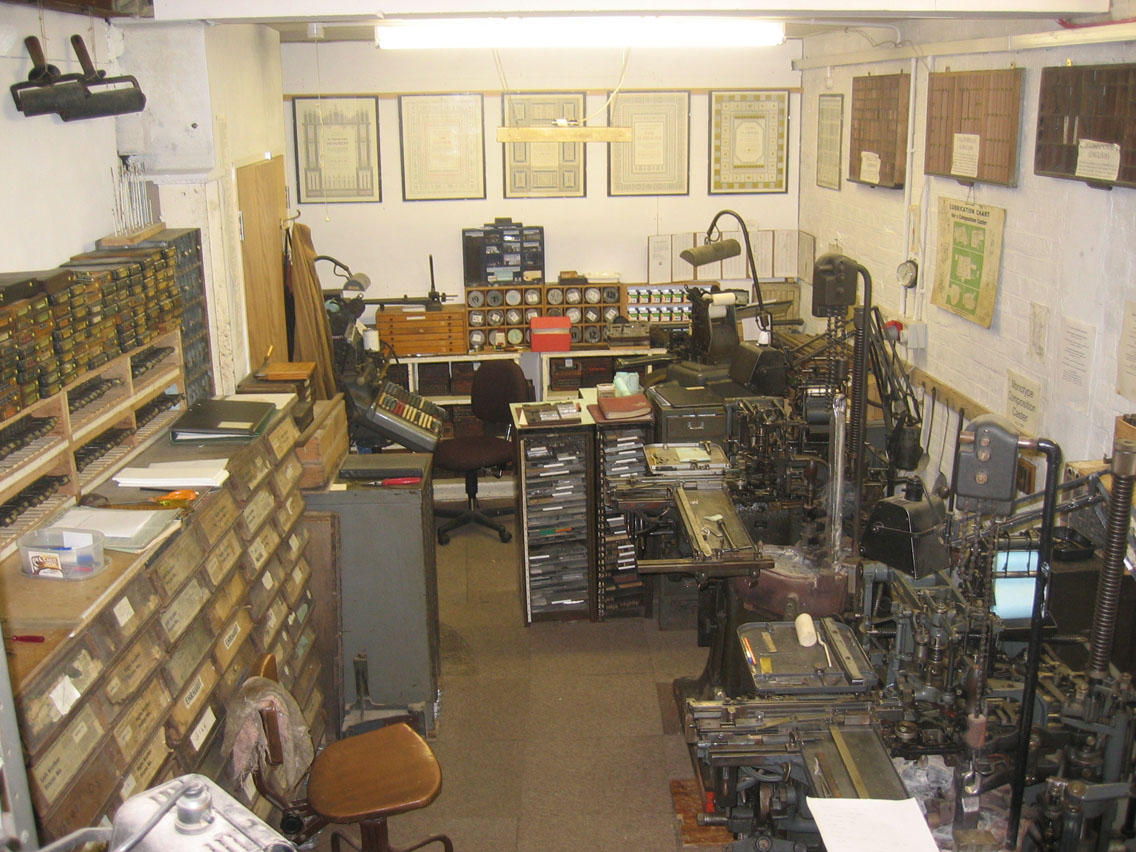 Foundry viewed outwards Type Foundry